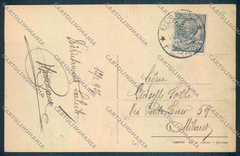Bologna Città cartolina ZT2163 – retro