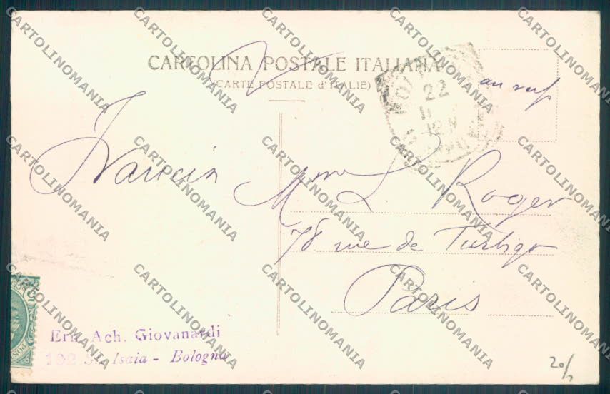 Bologna Città cartolina ZT2170 – retro