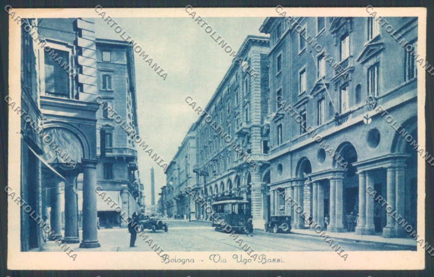 Bologna Città Tram Automobile cartolina ZT2172 – fronte