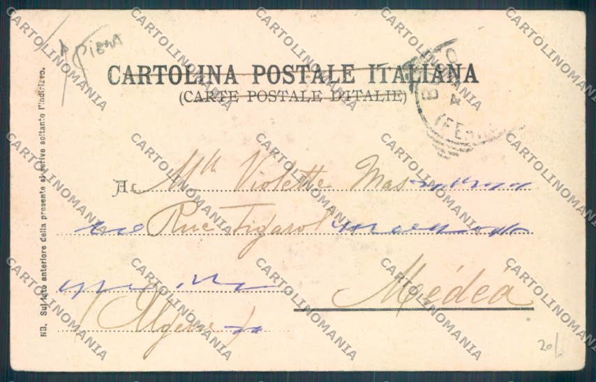 Bologna Città Scuola PIEGA cartolina ZT2177 – retro