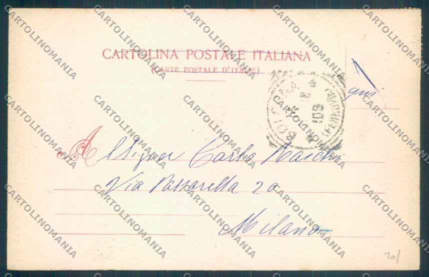 Bologna Città Tram cartolina ZT2188 – retro