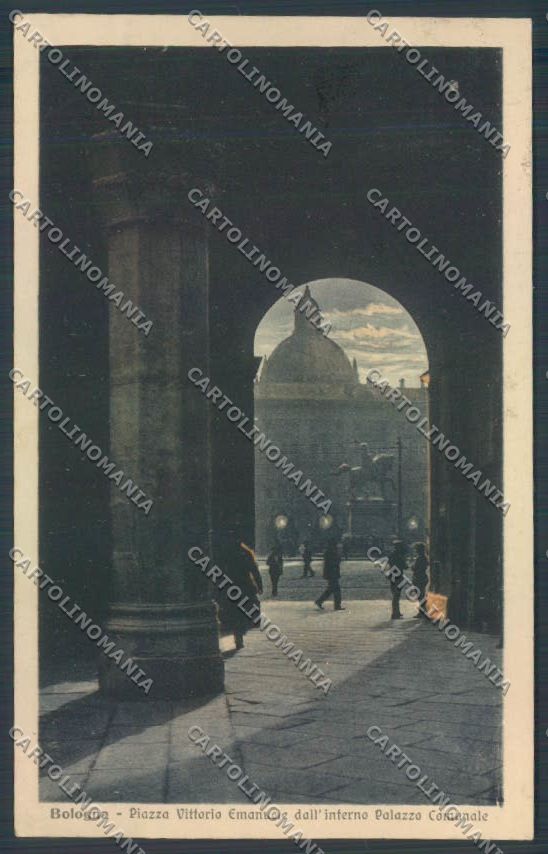 Bologna Città Chiaro di Luna cartolina ZT2198 – fronte