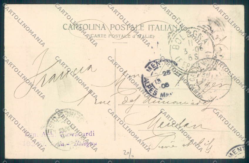 Bologna Città cartolina ZT2203 – retro