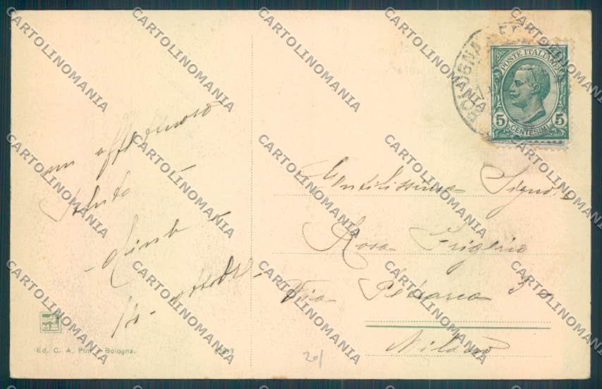 Bologna Città cartolina ZT2212 – retro