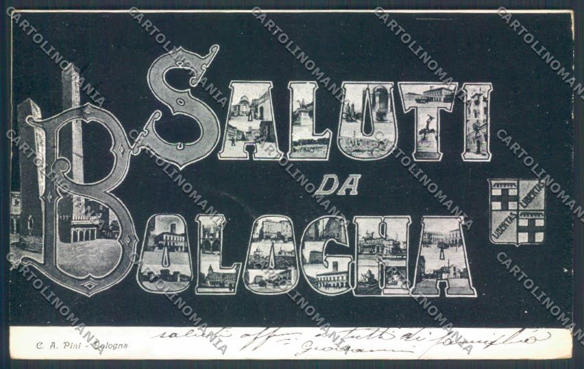 Bologna Città Saluti da cartolina ZT2226 – fronte
