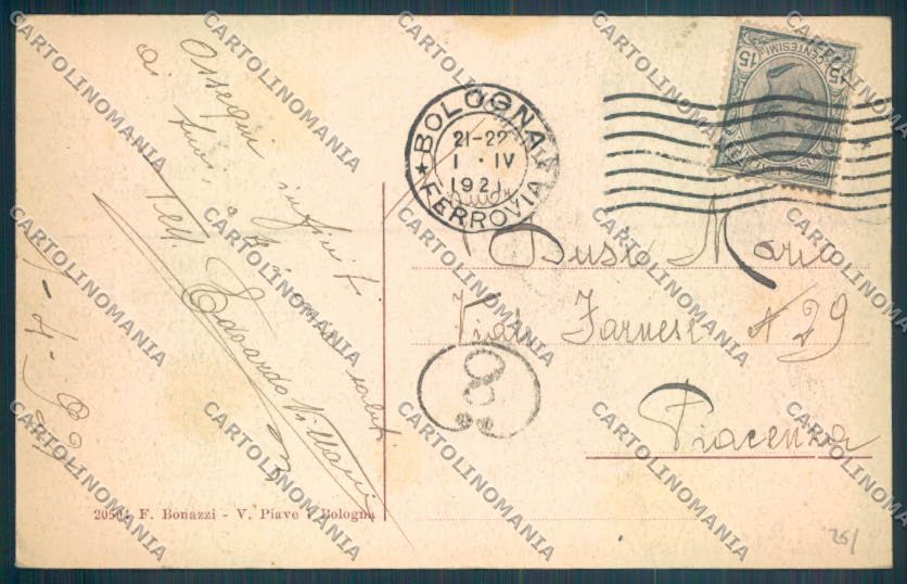 Bologna Città cartolina ZT2243 – retro