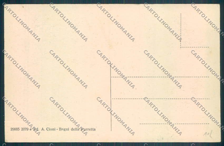 Bologna Porretta Terme cartolina ZT2249 – retro