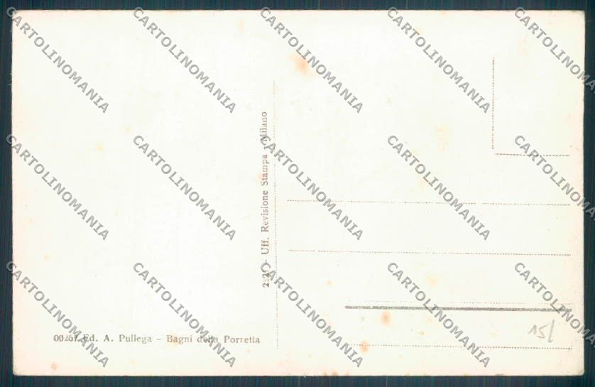 Bologna Porretta Terme cartolina ZT2286 – retro