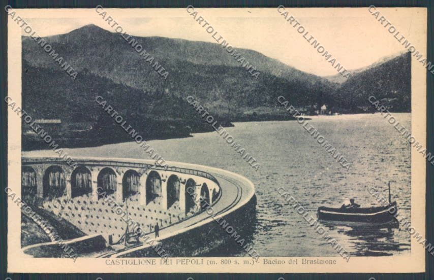 Bologna Castiglione dei Pepoli Diga cartolina ZT2294 – fronte