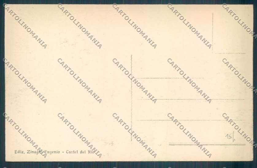Bologna Castel del Rio cartolina ZT2299 – retro