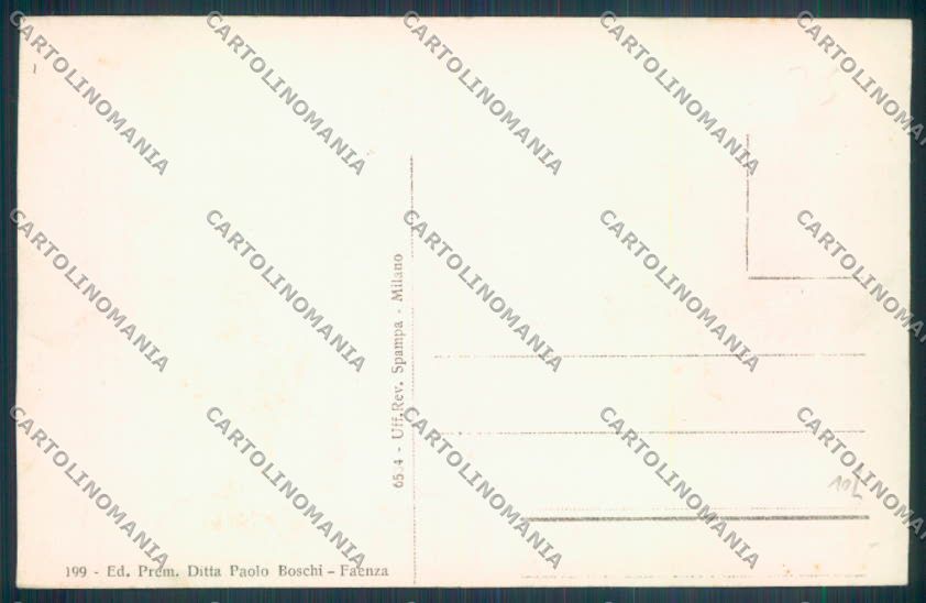 Ravenna Faenza cartolina ZT2326 – retro