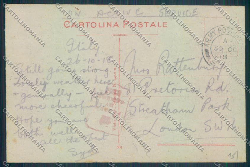 Ravenna Faenza cartolina ZT2337 – retro