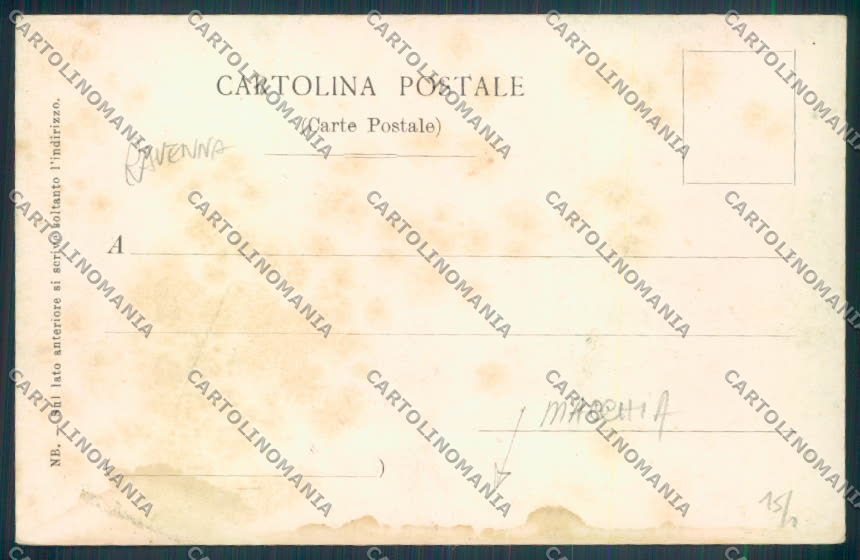 Ravenna Faenza MACCHIA cartolina ZT2338 – retro
