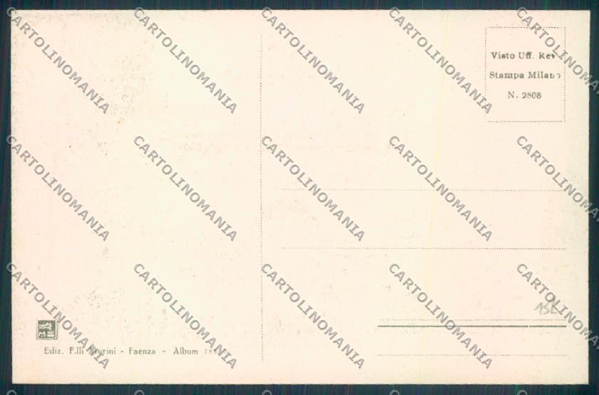 Ravenna Faenza cartolina ZT2339 – retro