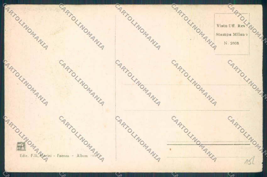 Ravenna Faenza cartolina ZT2341 – retro