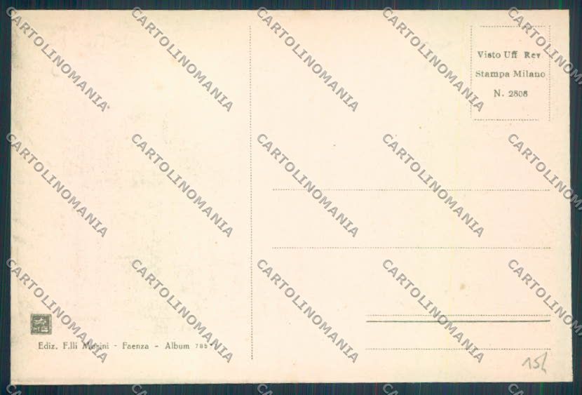 Ravenna Faenza cartolina ZT2342 – retro