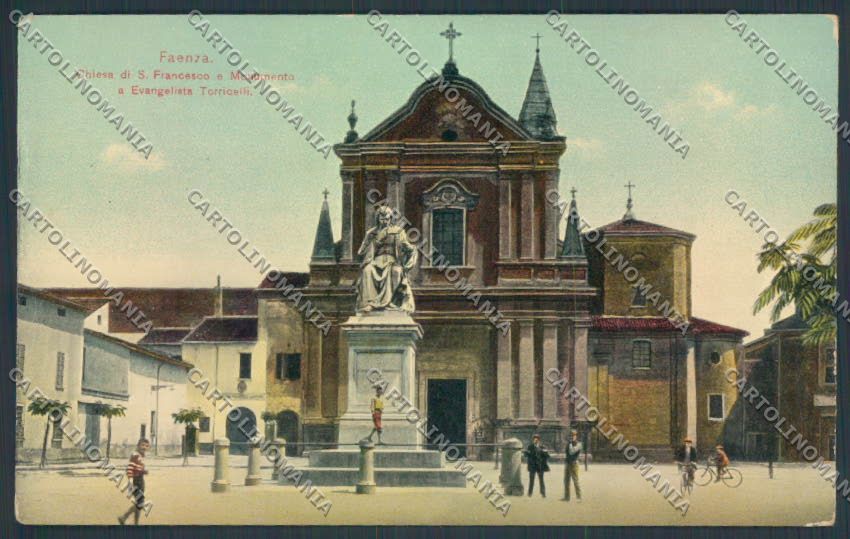 Ravenna Faenza SCOLLATA cartolina ZT2350 – fronte