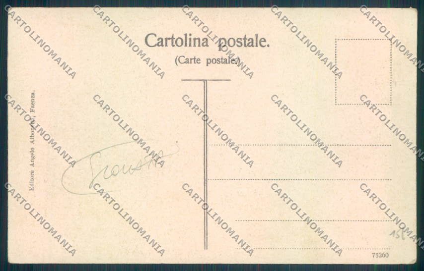 Ravenna Faenza SCOLLATA cartolina ZT2350 – retro