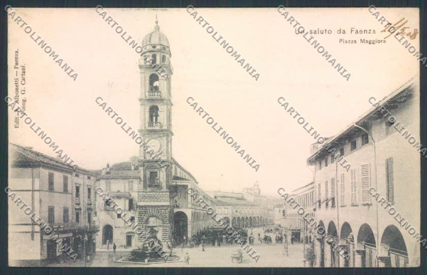 Ravenna Faenza cartolina ZT2353 – fronte