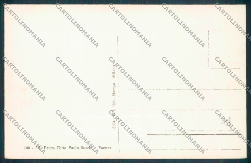 Ravenna Faenza cartolina ZT2358 – retro