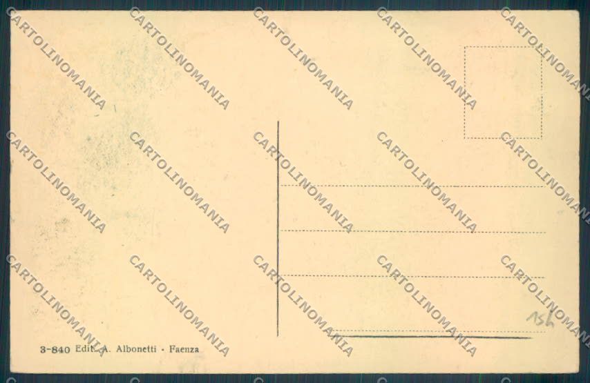 Ravenna Faenza cartolina ZT2370 – retro