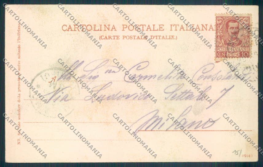 Ravenna Faenza cartolina ZT2371 – retro