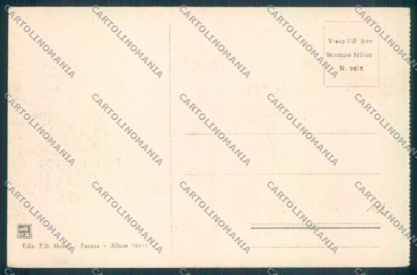 Ravenna Faenza cartolina ZT2372 – retro