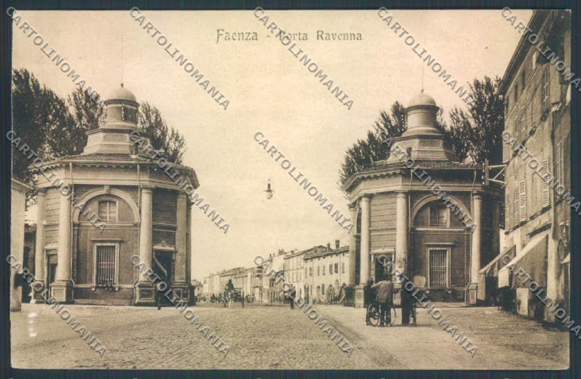 Ravenna Faenza cartolina ZT2374 – fronte