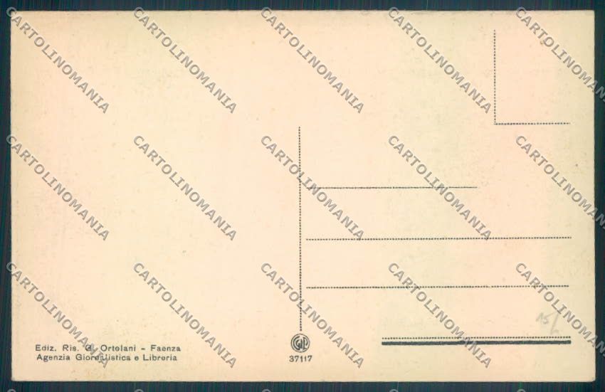 Ravenna Faenza cartolina ZT2375 – retro