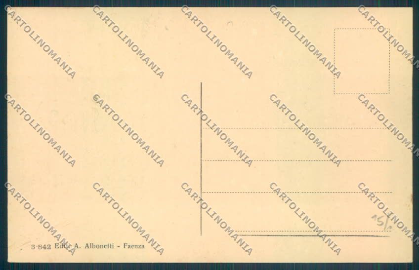 Ravenna Faenza cartolina ZT2380 – retro