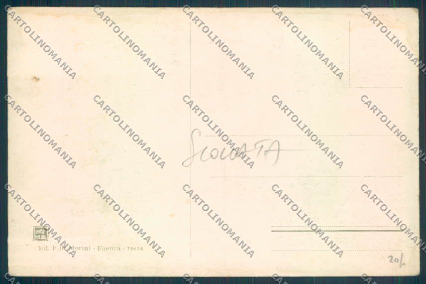 Ravenna Faenza SCOLLATA cartolina ZT2381 – retro
