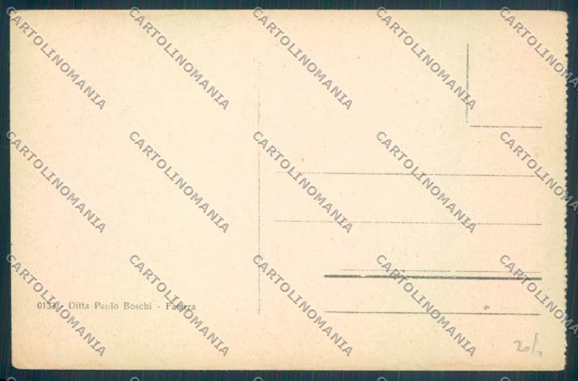 Ravenna Faenza cartolina ZT2386 – retro