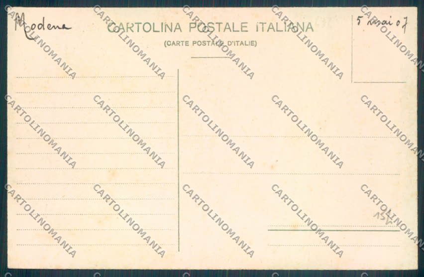 Modena Città cartolina ZT2417 – retro