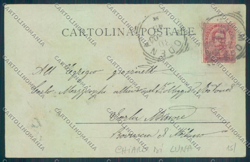 Modena Città Chiaro di Luna cartolina ZT2433 – retro