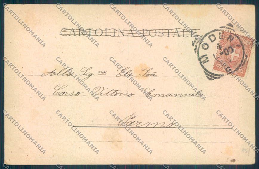 Modena Città cartolina ZT2448 – retro