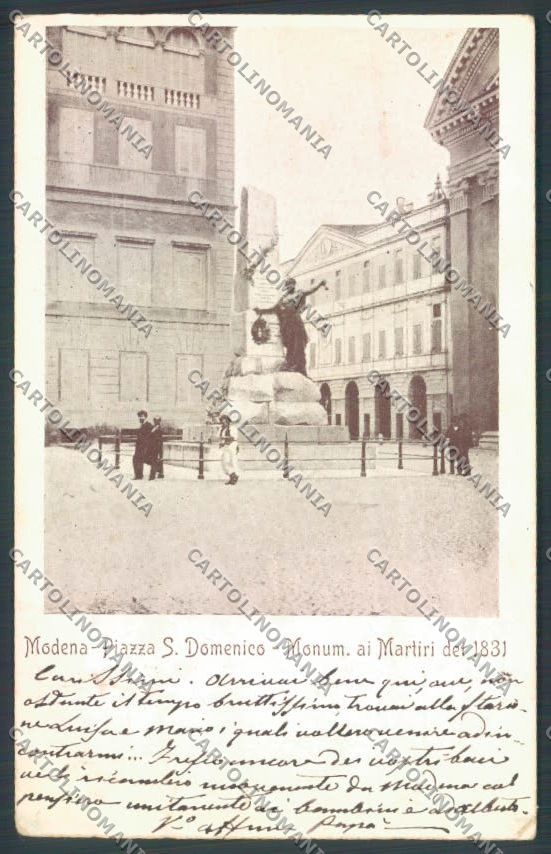 Modena Città PIEGHINA cartolina ZT2467 – fronte