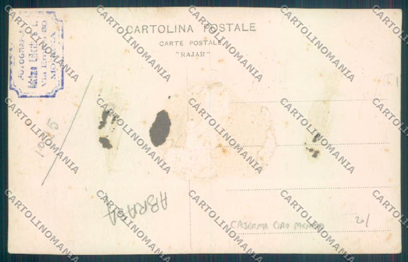 Modena Città Caserma Fante ABRASA Foto cartolina ZT2470 – retro