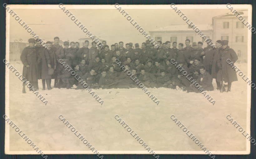 Modena Città Caserma Fante Nevicata Foto cartolina ZT2472 – fronte