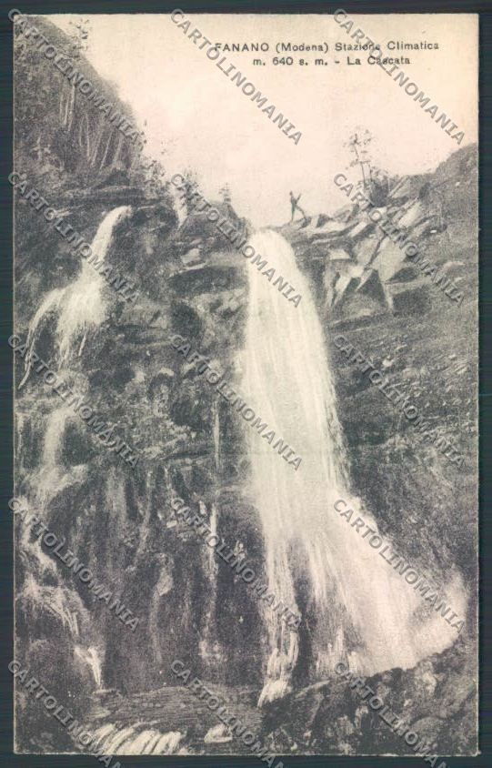 Modena Fanano Cascata cartolina ZT2501 – fronte