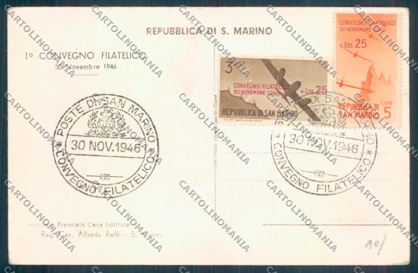 San Marino cartolina ZT2527 – retro