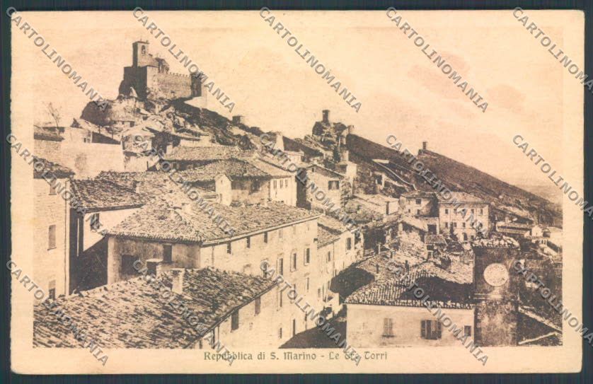 San Marino cartolina ZT2533 – fronte