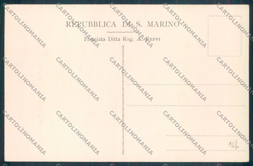 San Marino Costumi cartolina ZT2535 – retro