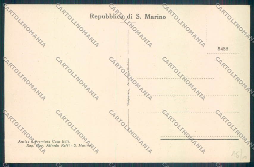 San Marino cartolina ZT2536 – retro