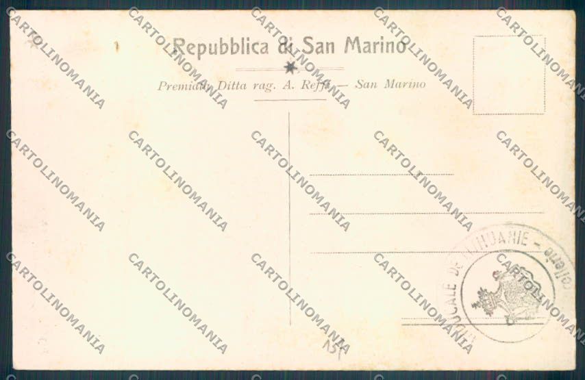 San Marino cartolina ZT2539 – retro