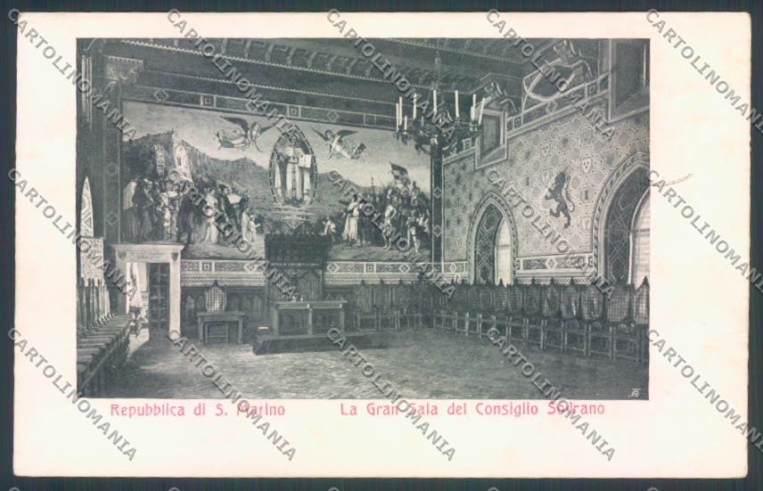 San Marino cartolina ZT2540 – fronte