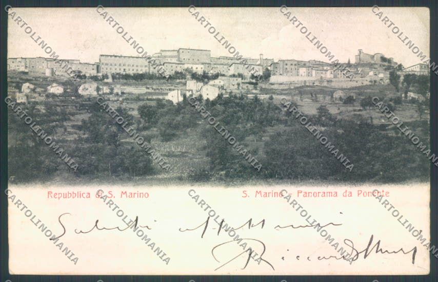 San Marino cartolina ZT2543 – fronte
