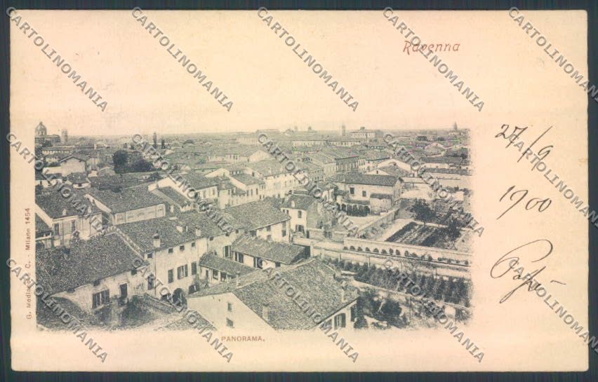 Ravenna Città 1900 cartolina ZT2561 – fronte