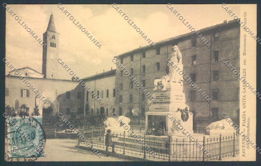 Ravenna Città Garibaldi cartolina ZT2562 – fronte