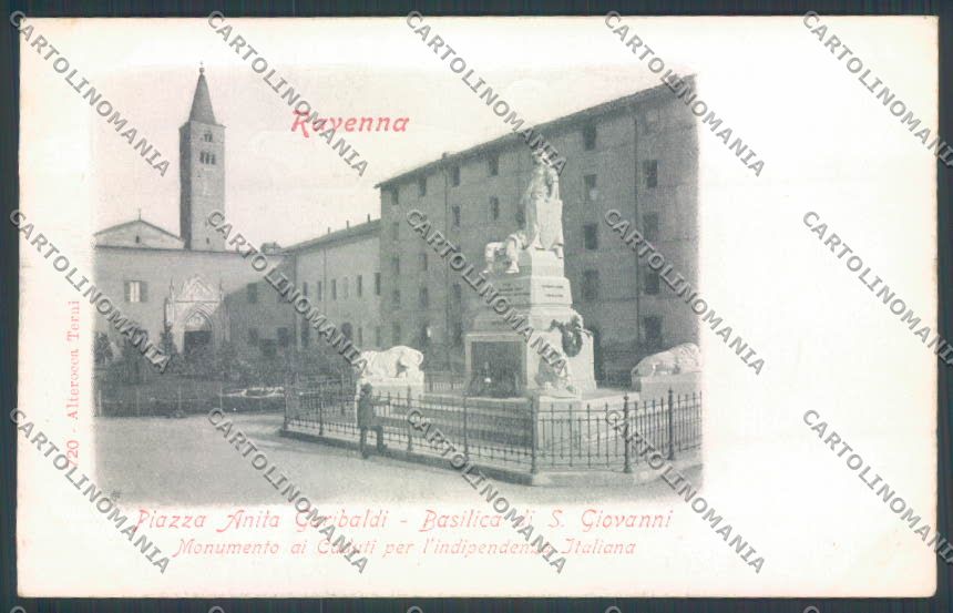 Ravenna Città Garibaldi cartolina ZT2574 – fronte