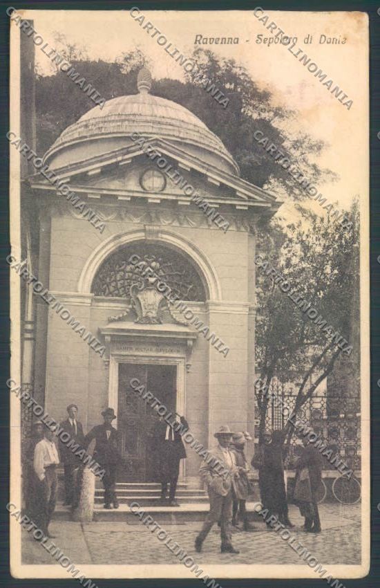 Ravenna Città Dante STRAPPI cartolina ZT2588 – fronte